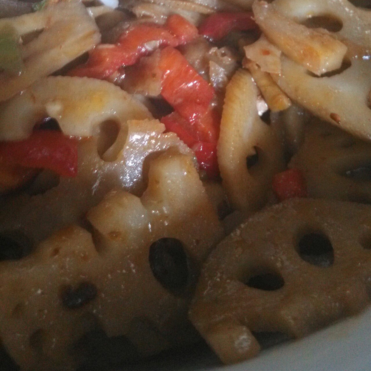 酸辣藕丁