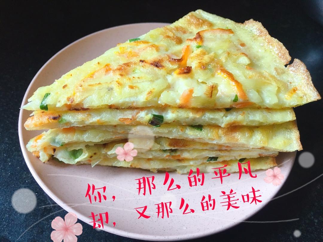 葱花鸡蛋饼