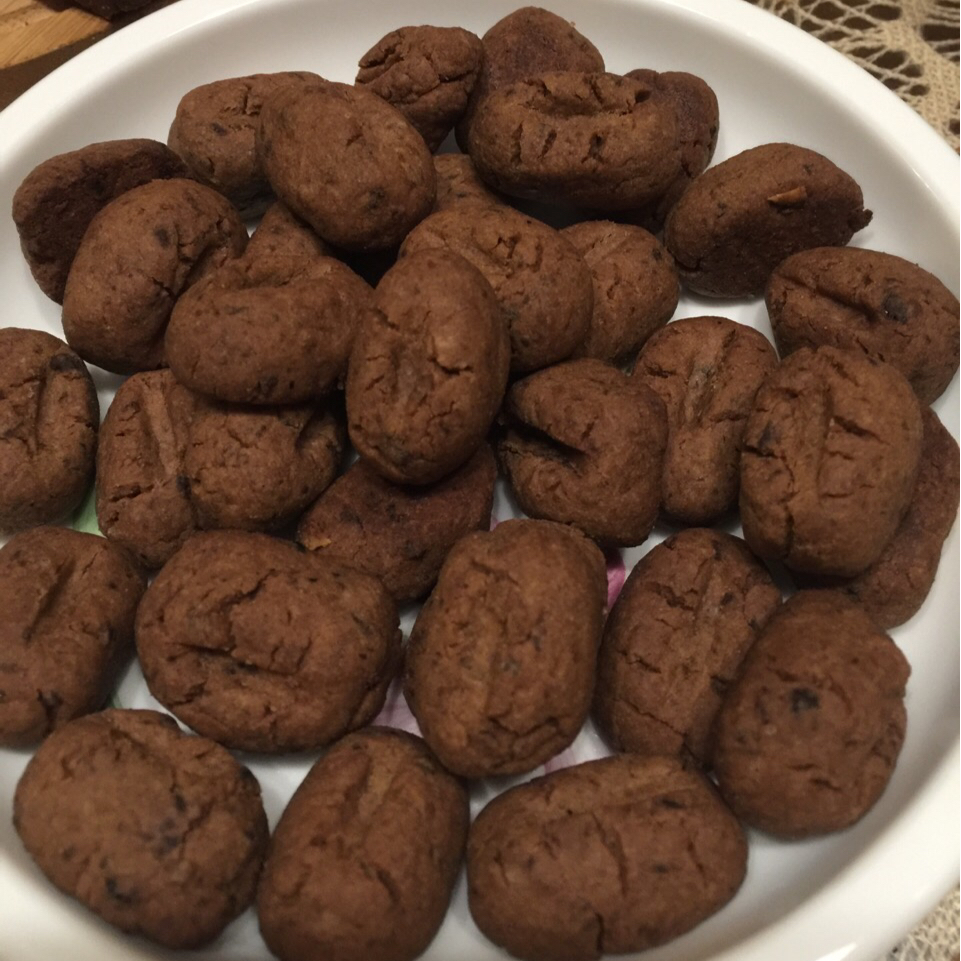 咖啡豆豆饼干