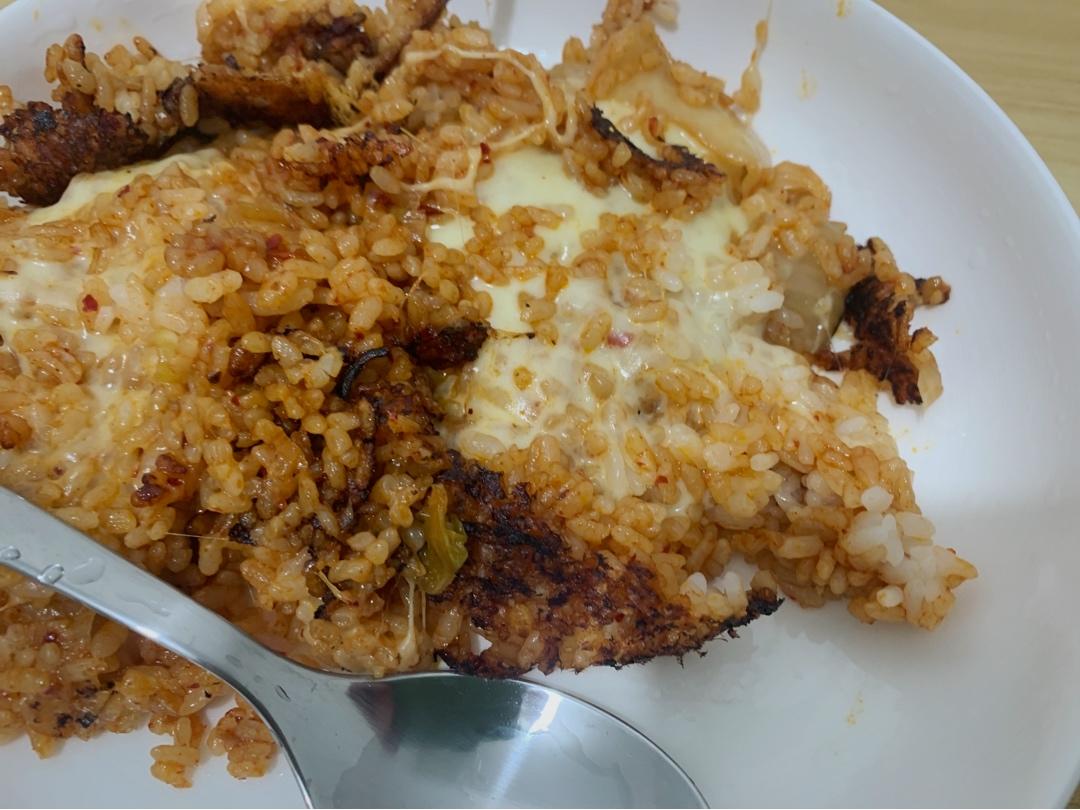 升级版辣白菜炒饭😭姜食堂同款🌟泡菜饭开出了p.o 斯密达
