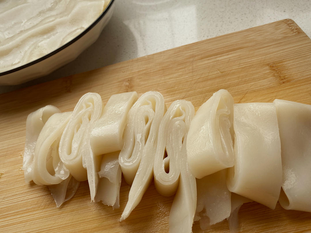 自制红薯粉皮(木薯粉皮)