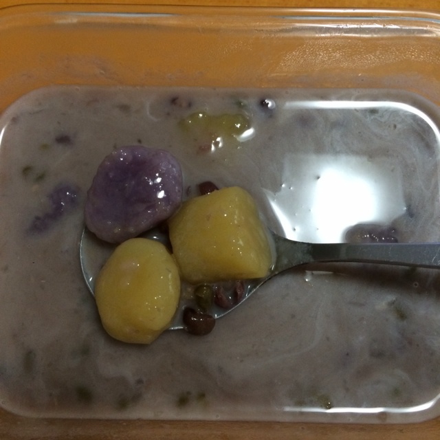 芋圆红豆汤