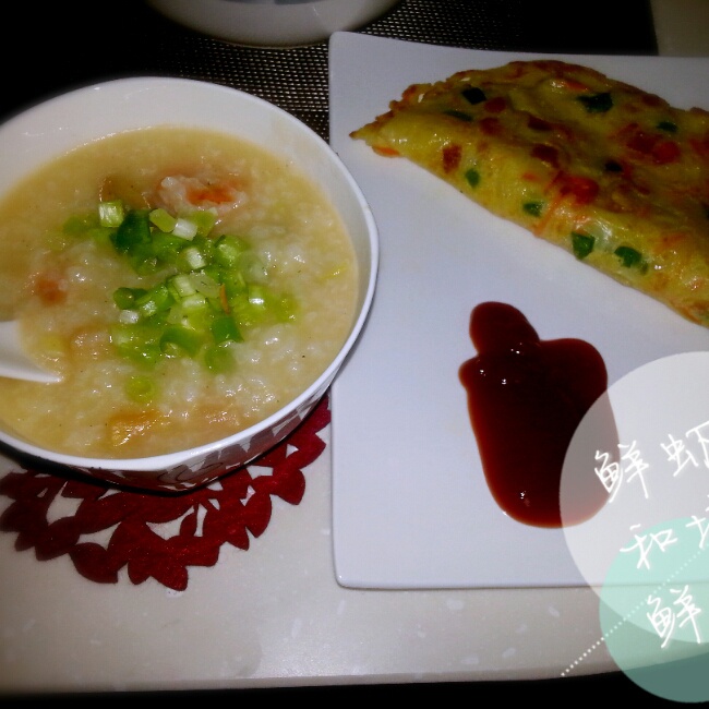 秘制鲜虾粥