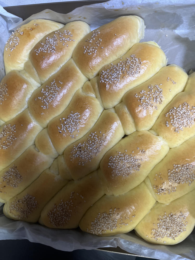 牛奶面包卷（直接法）