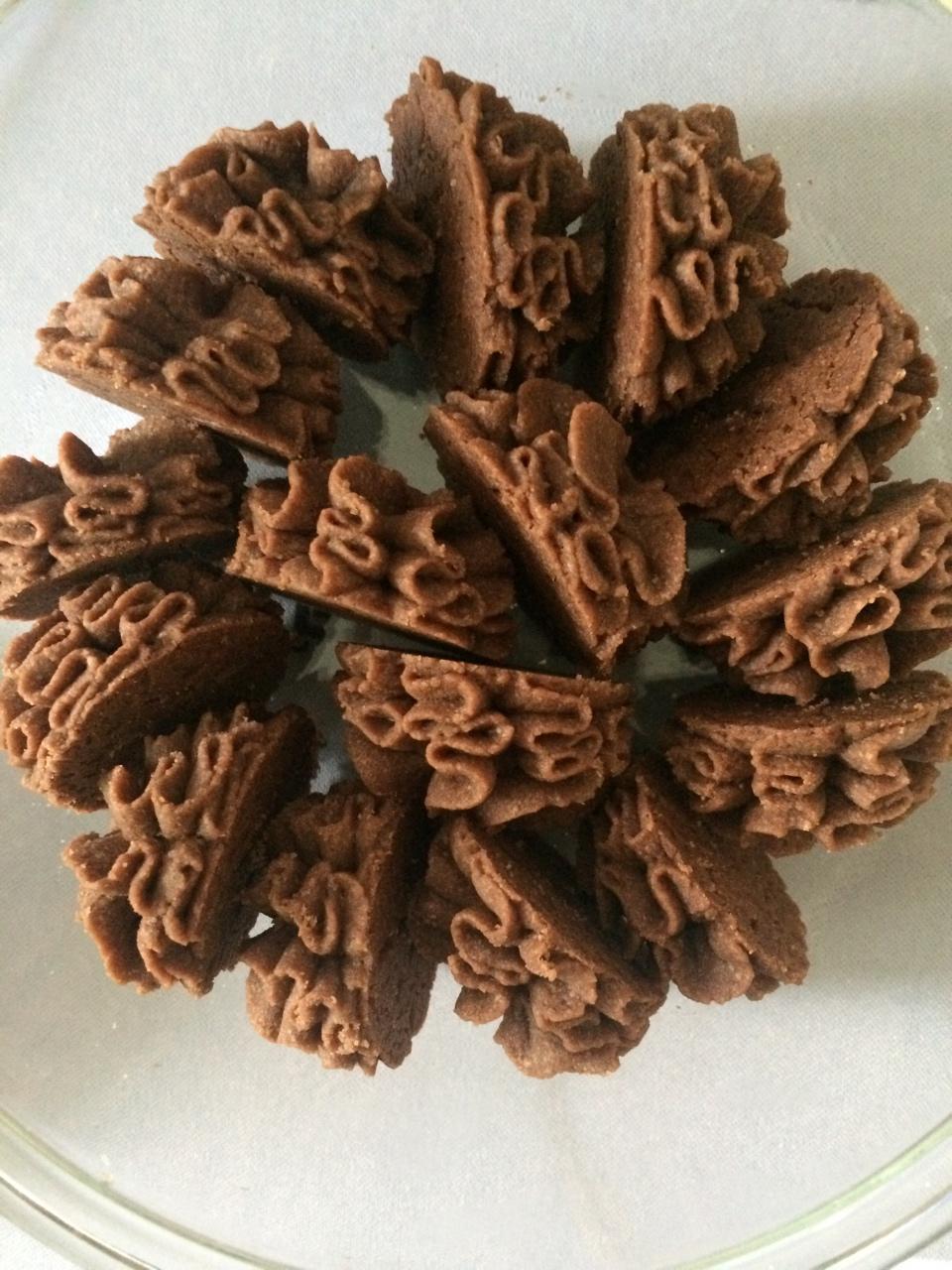 (珍妮曲奇+网红曲奇)咖啡小花配方/烘焙视频饼干篇2