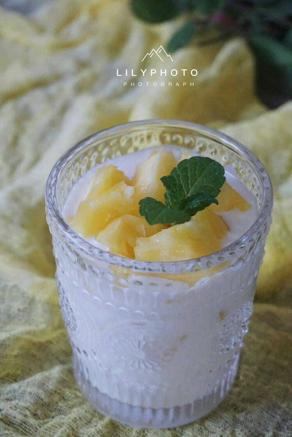 Morning Juices-菠萝酸奶