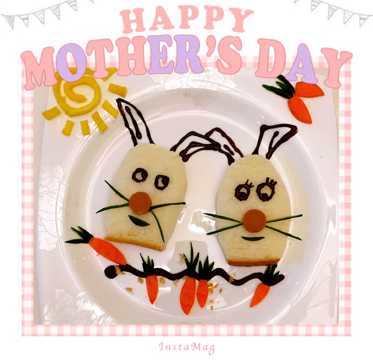 开心早餐，萌萌小兔陪你玩