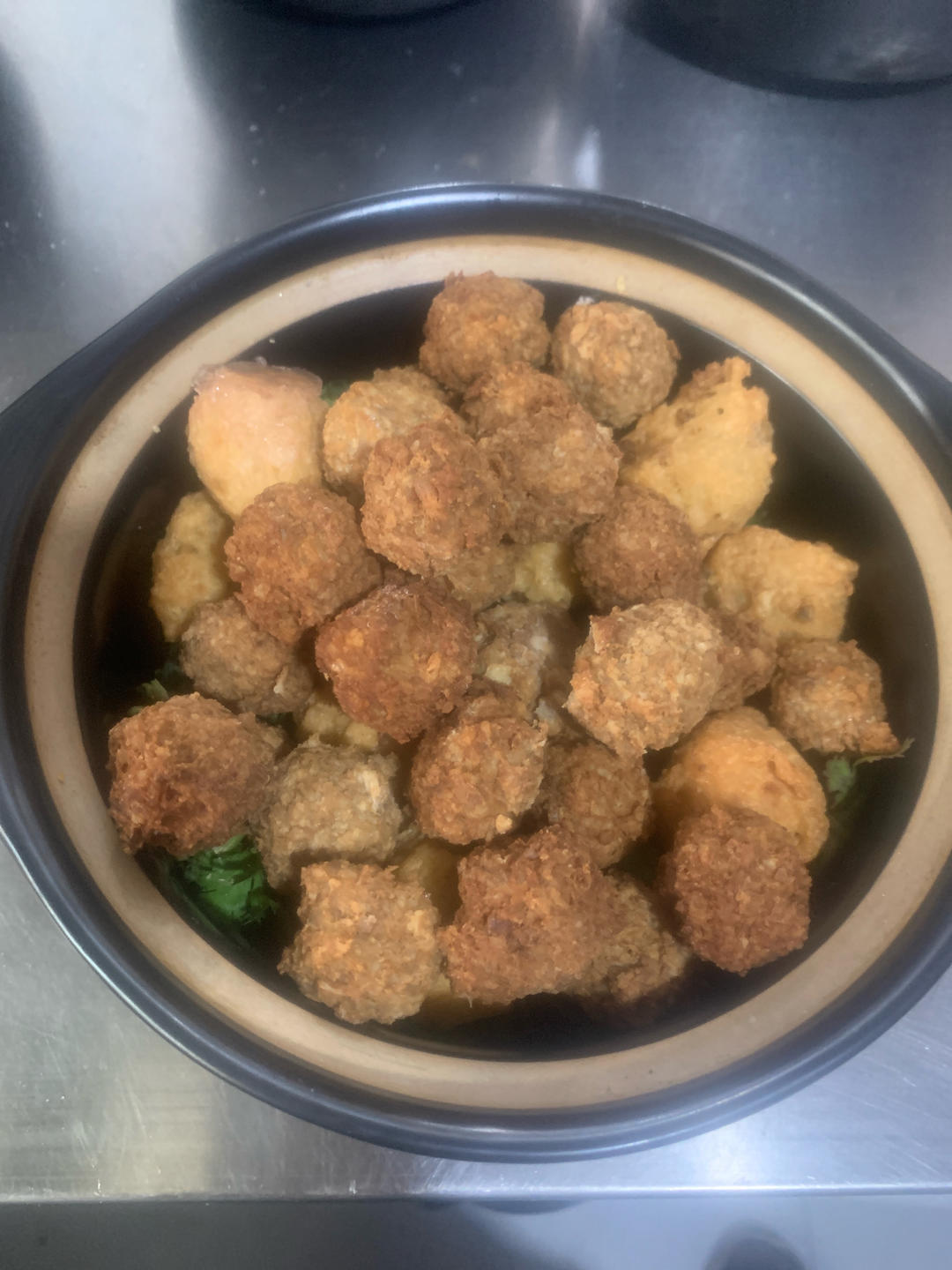 菠菜小酥肉38元