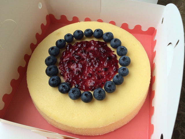 蓝莓芝士蛋糕