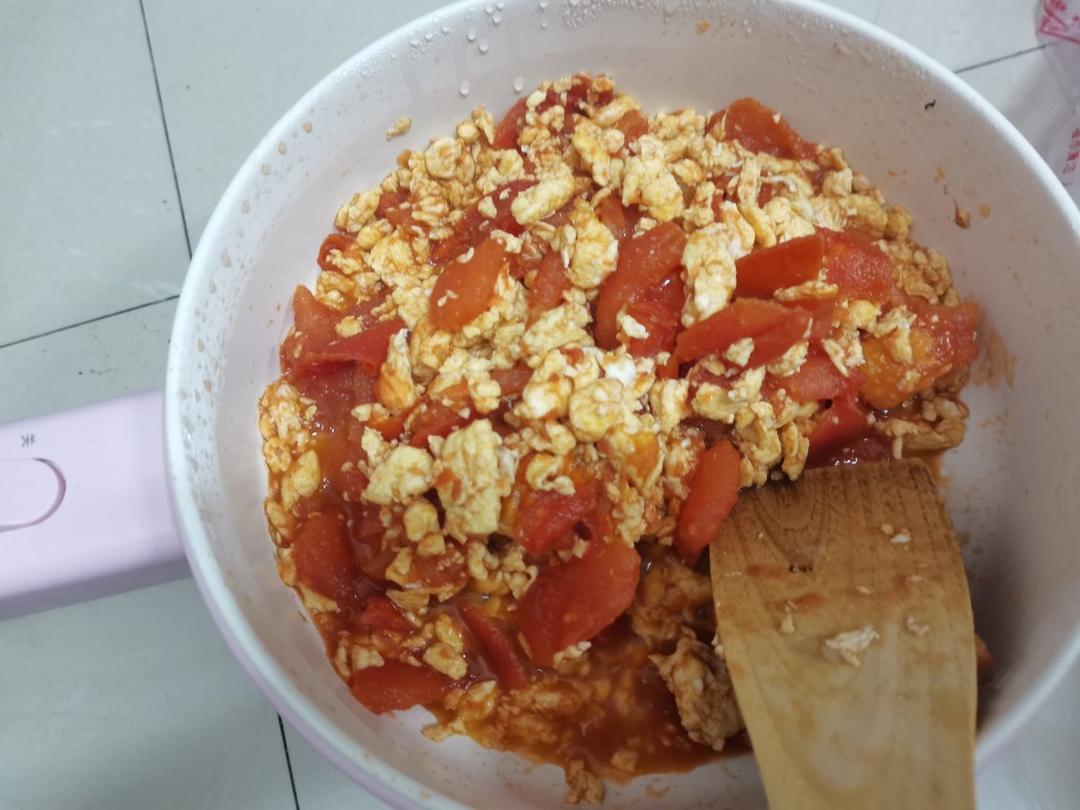 超嫩滑的番茄炒蛋