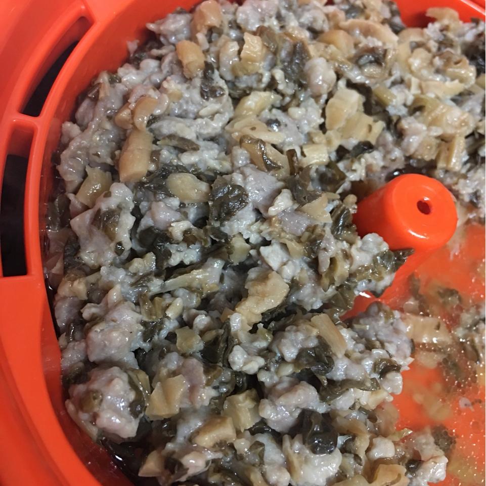 梅菜蒸肉饼