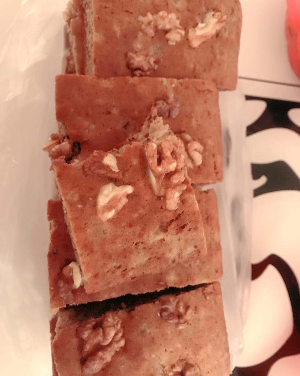 香蕉核桃蛋糕（低油少糖健康版）