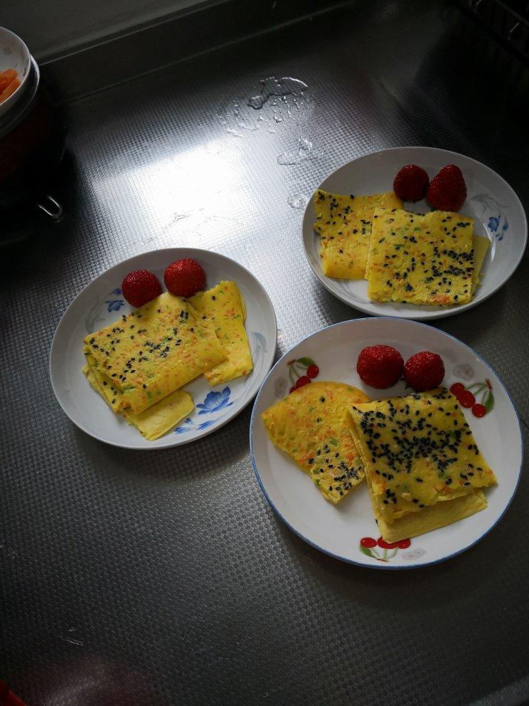 【牛奶鸡蛋早餐软饼】的做法