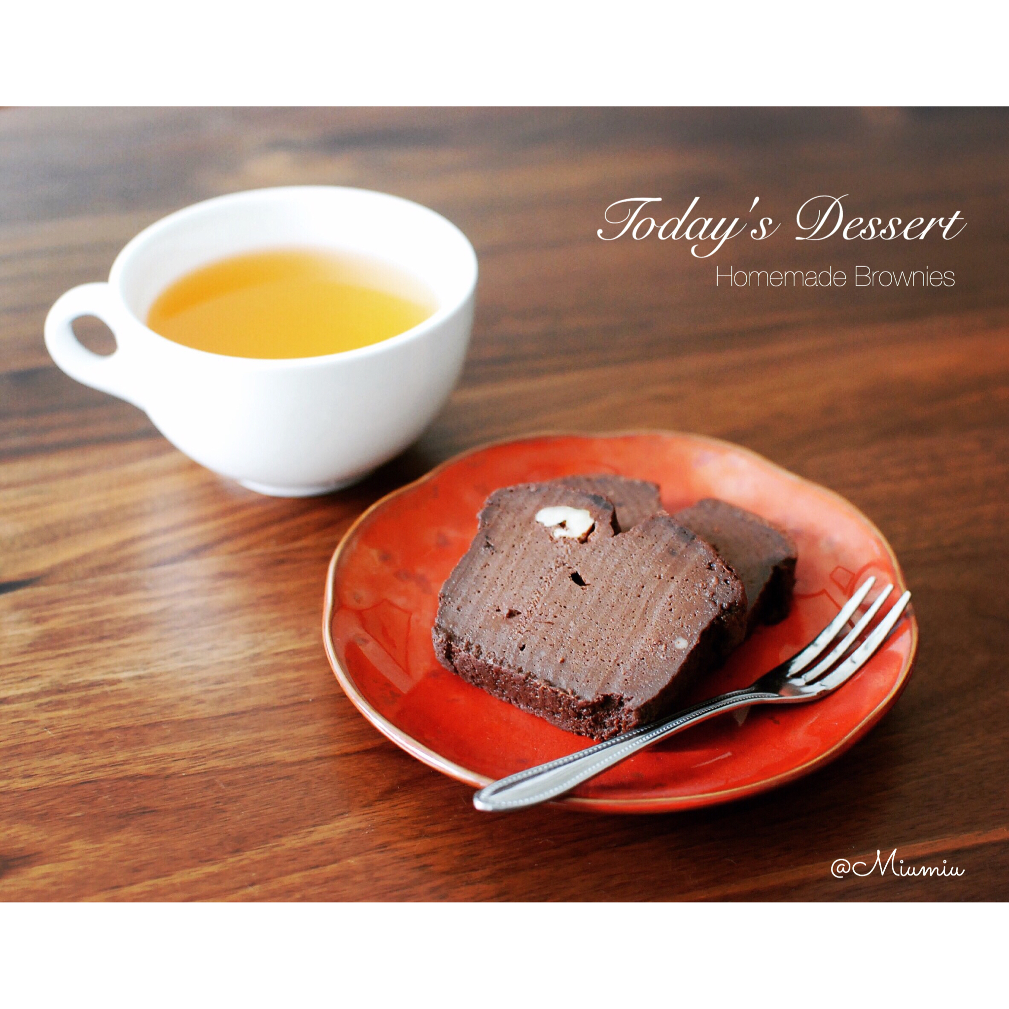 无油低卡浓厚豆腐布朗尼（全部热量只有一千卡☆）