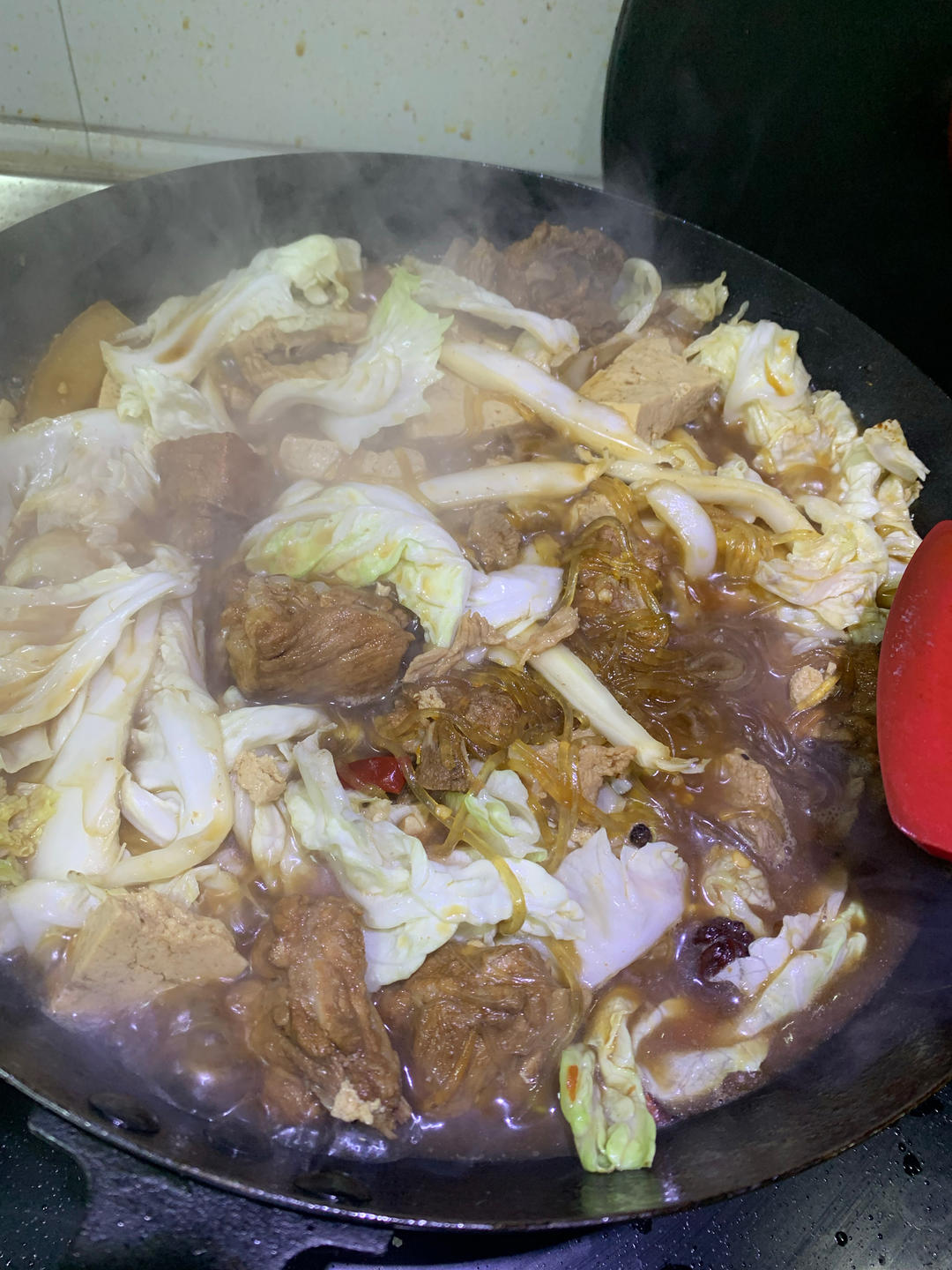 排骨土豆炖粉条