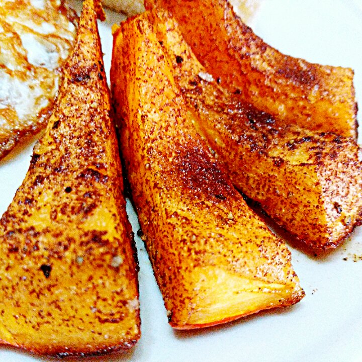 二牛妈做的肉桂烤南瓜