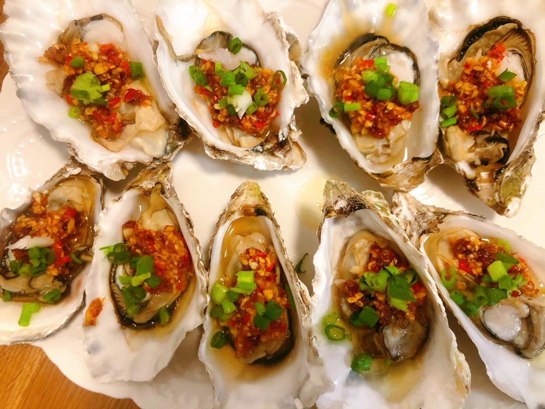 烤生蚝(烤箱版)的做法