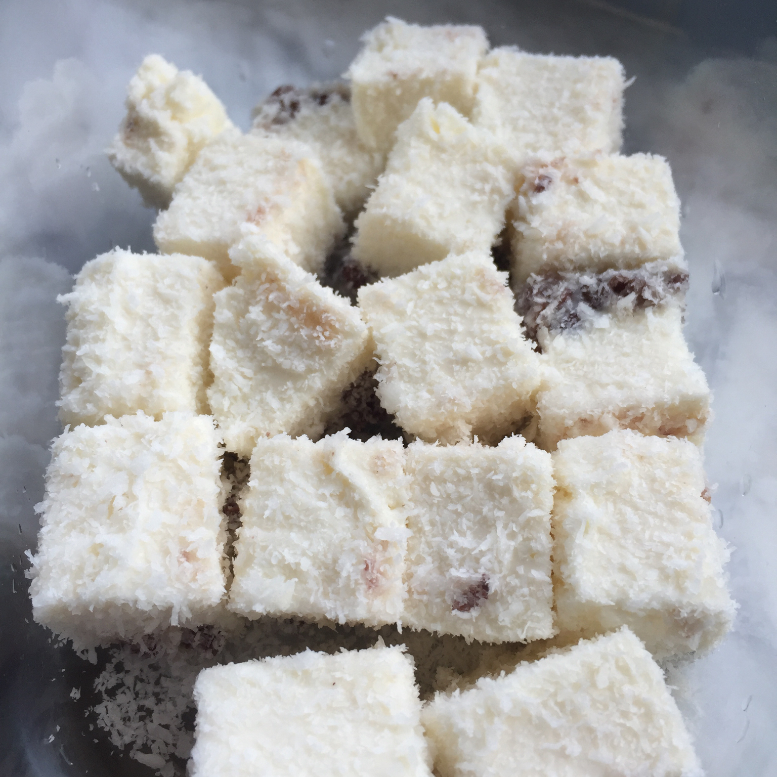 陌陌9800做的椰蓉椰汁糕