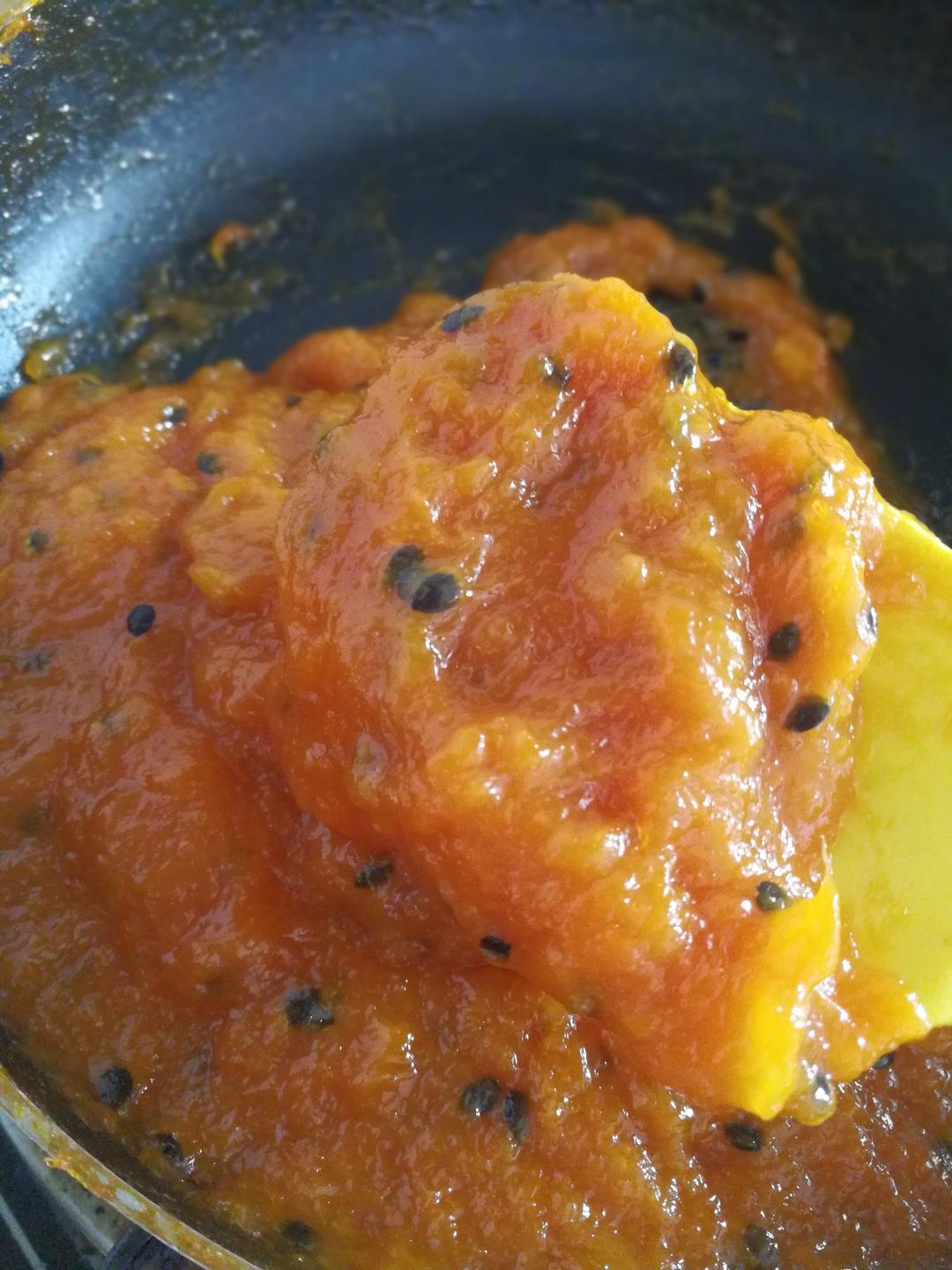 百香果香芒果酱