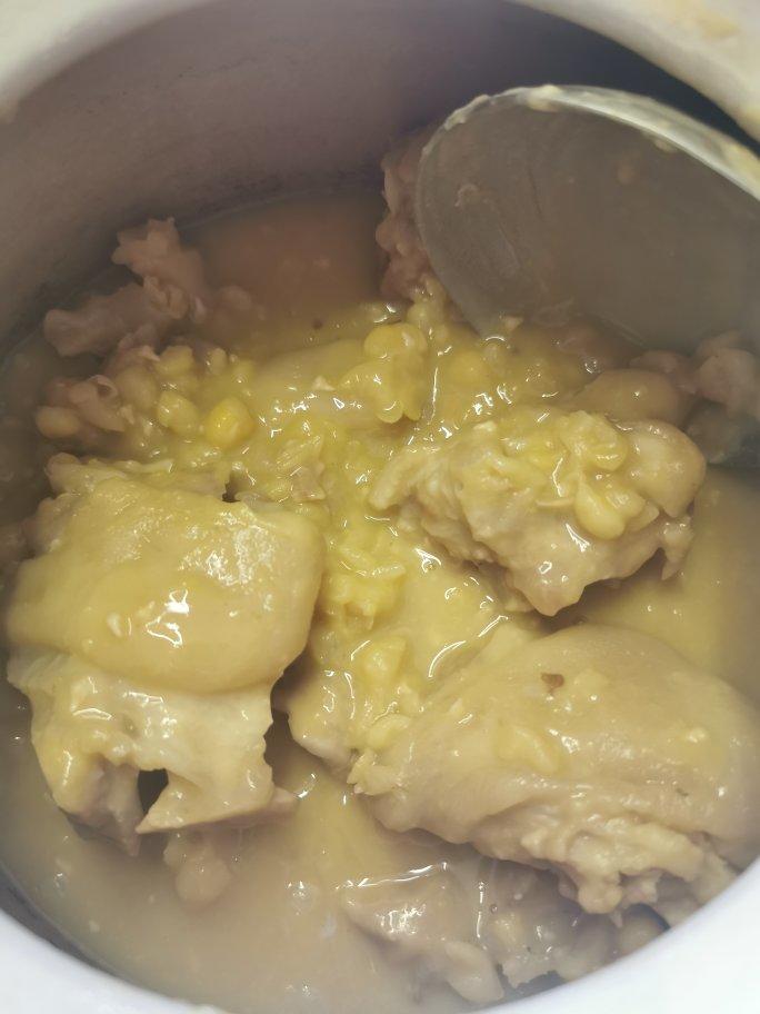 老妈味道【豌豆蹄花汤】浓白香·配上麻辣鲜香蘸料