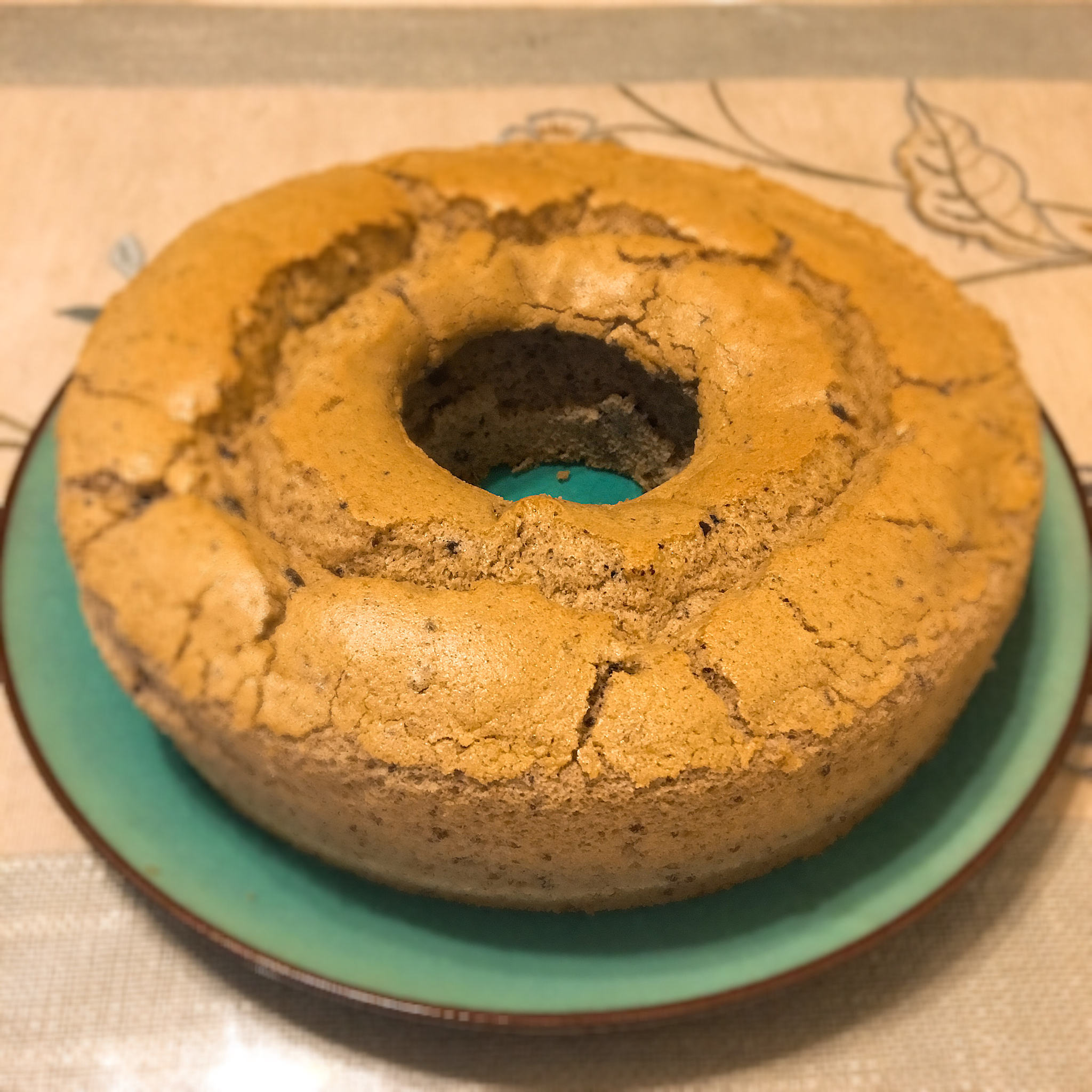 抹茶红豆戚风（果子学校）