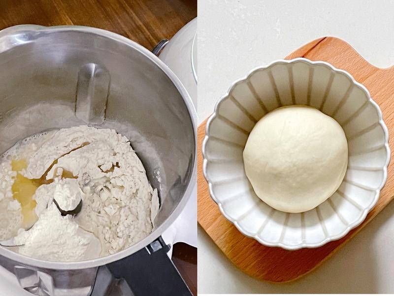 纯奶手撕吐司的做法 步骤1