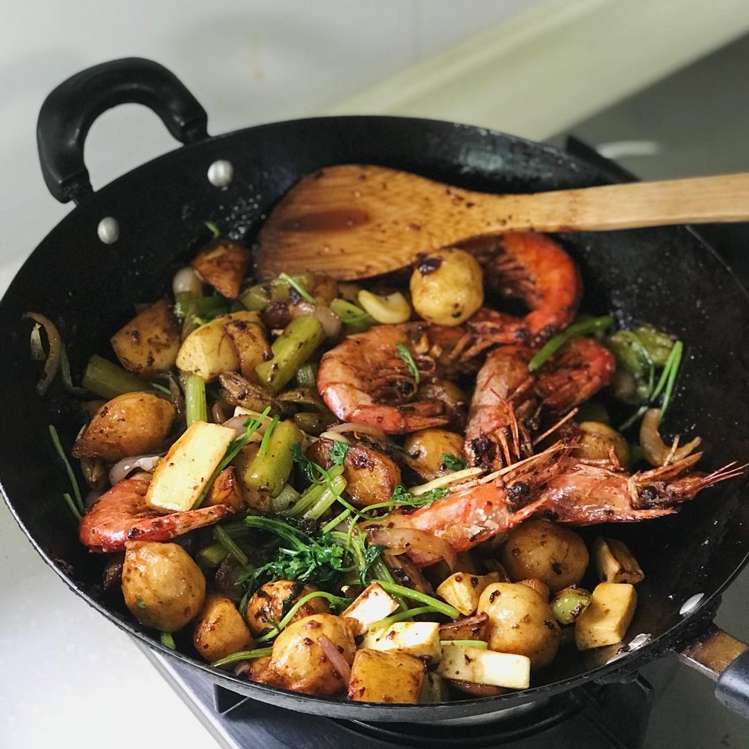 干锅虾虾（最详细的图文解说）