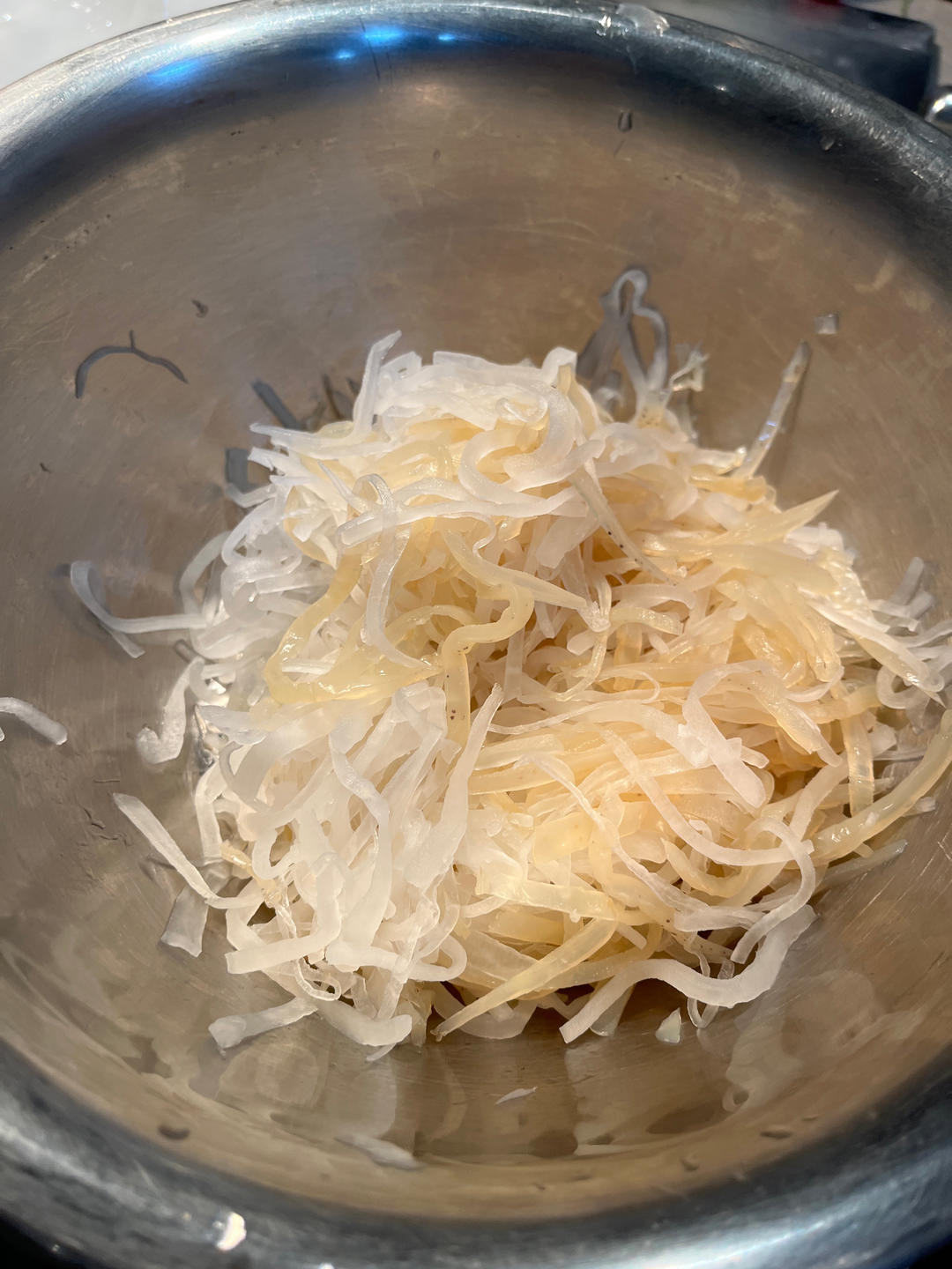 葱油海蜇萝卜丝