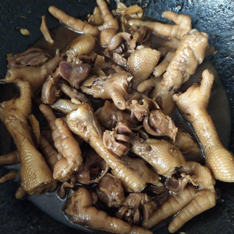 秘制红烧鸡爪