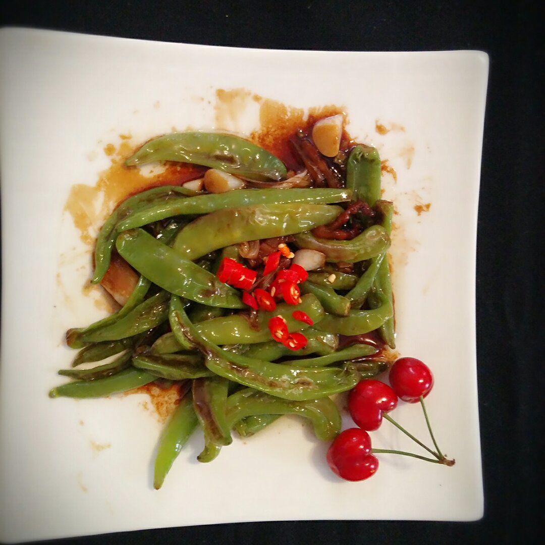 杭椒炒肉片