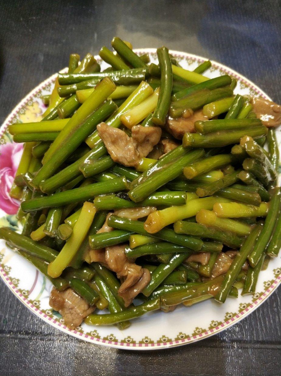 蒜薹炒肉