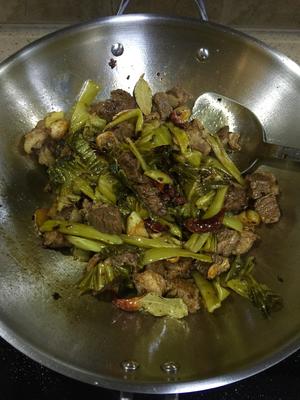 酸菜牛肉的做法 步骤7