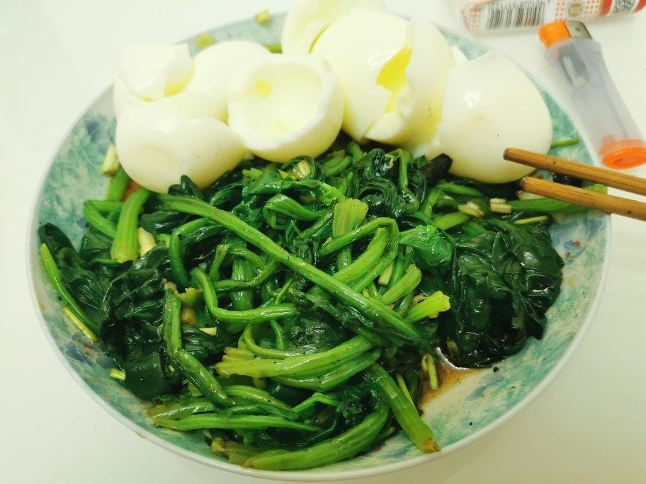 凉拌菠菜(家传秘方)
