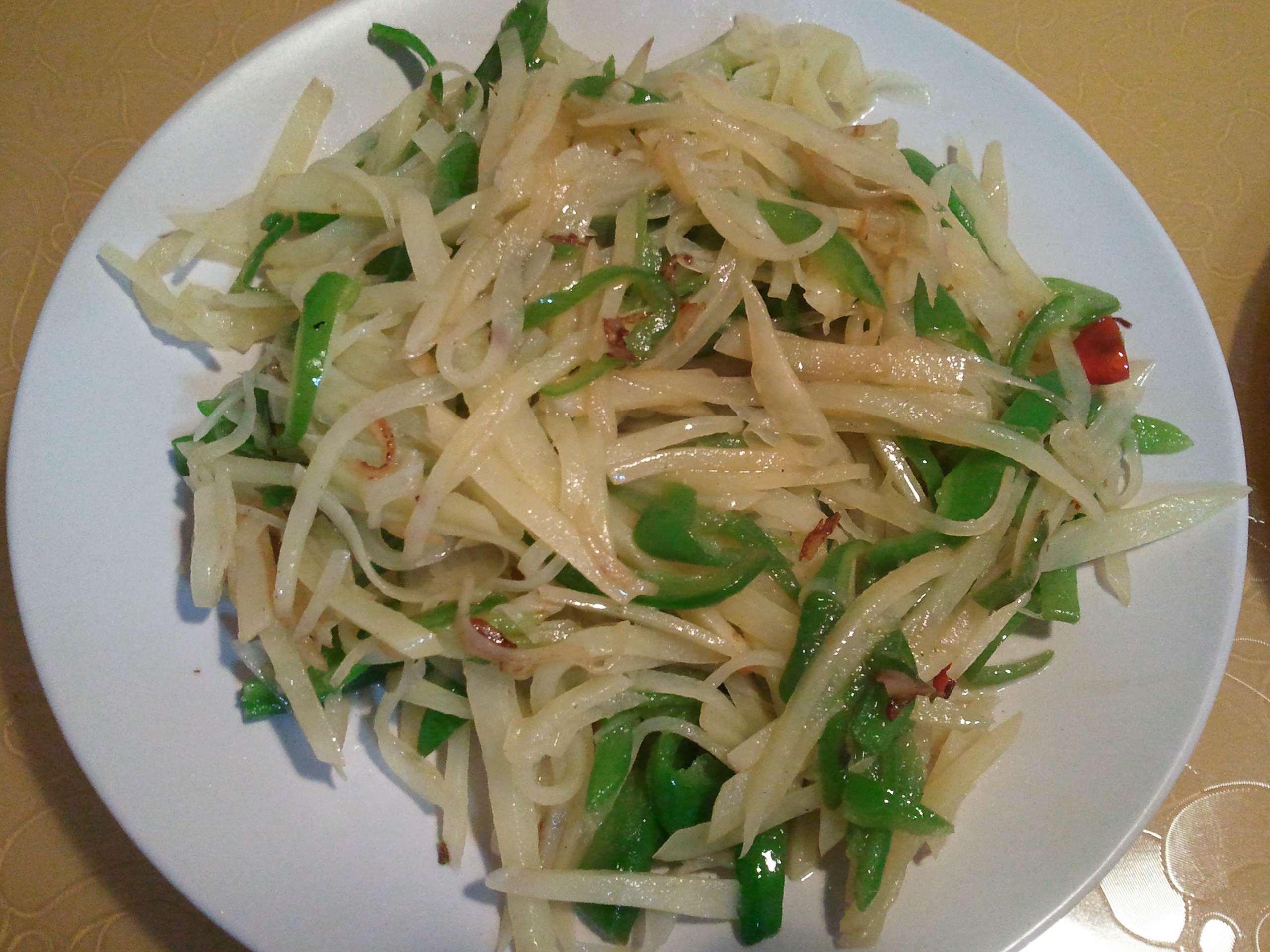 青椒土豆丝