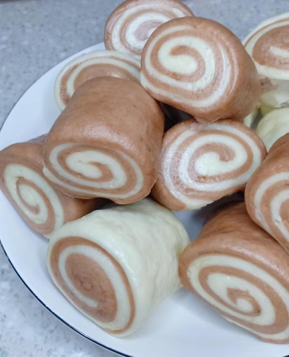 牛奶可可馒头