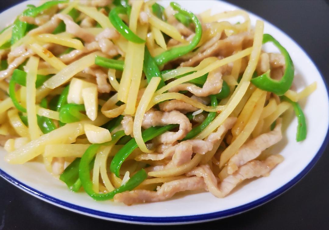 下饭的青椒土豆肉丝