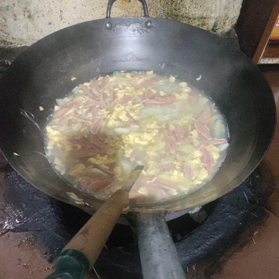 青菜粉丝汤