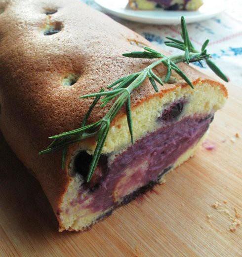 蓝莓紫薯蛋糕卷的做法