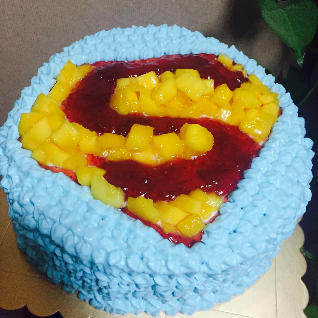 简单好做的8寸戚风蛋糕