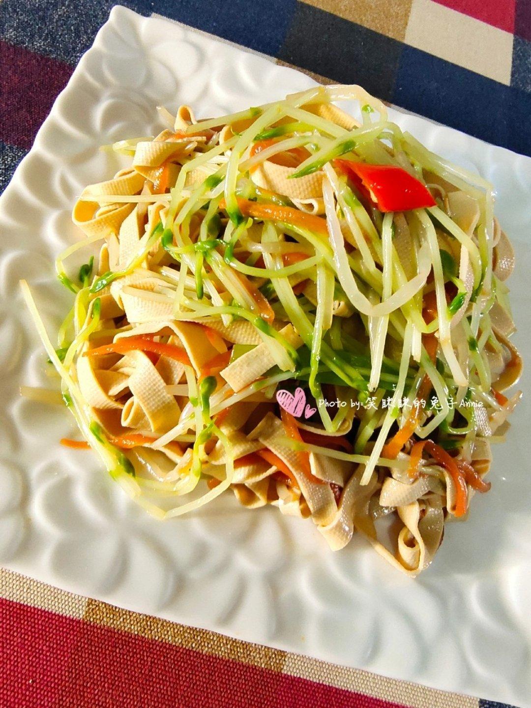 呛拌干豆腐