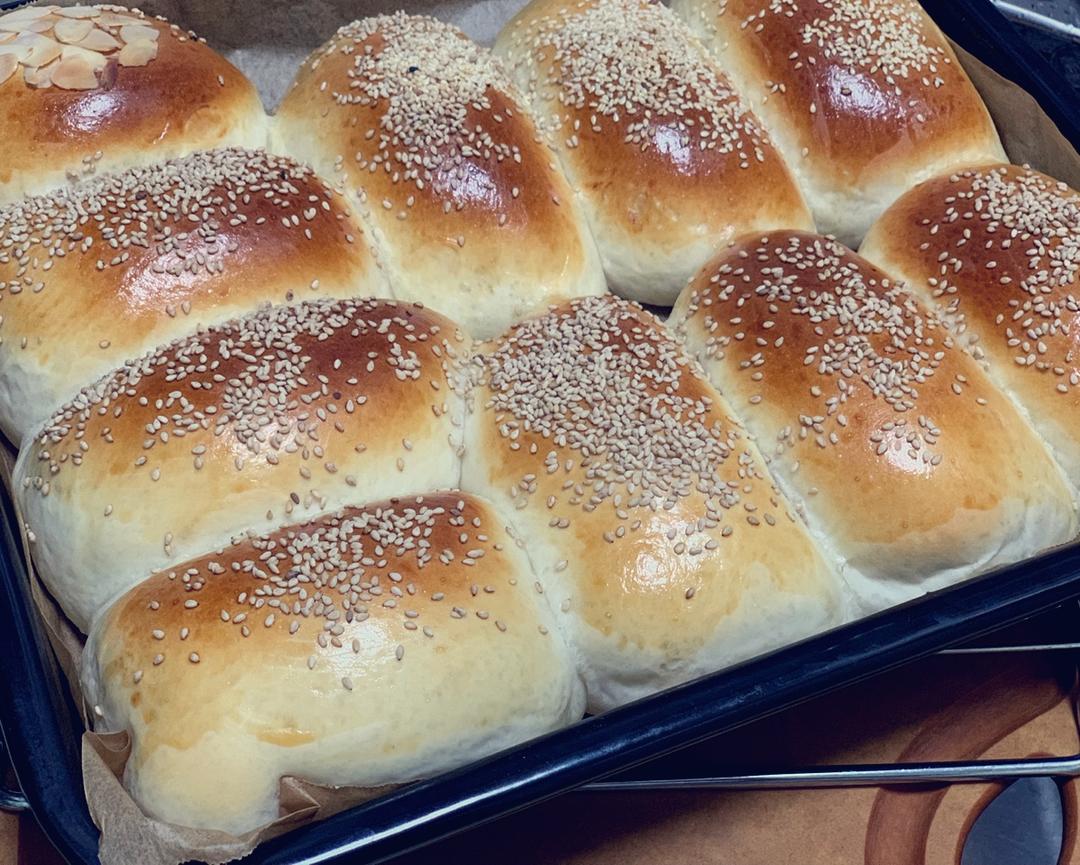 肉松沙拉酱面包（65度汤种）