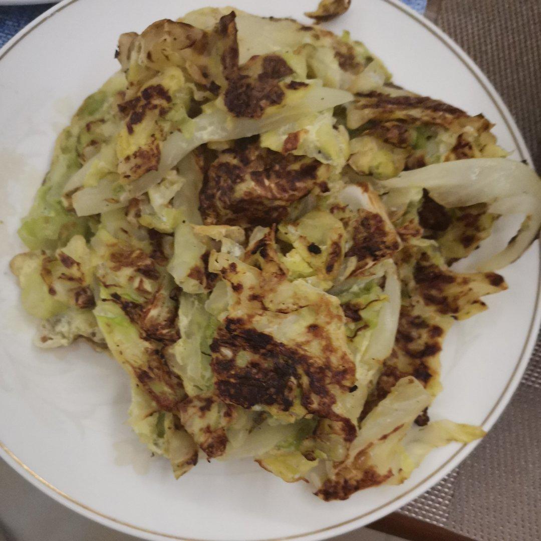 超简单胡萝卜包菜鸡蛋饼