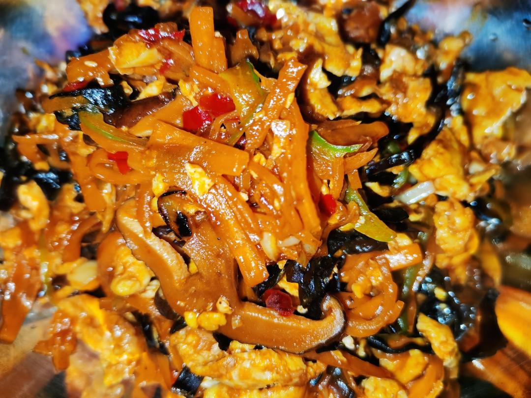 下饭菜鱼香鸡蛋