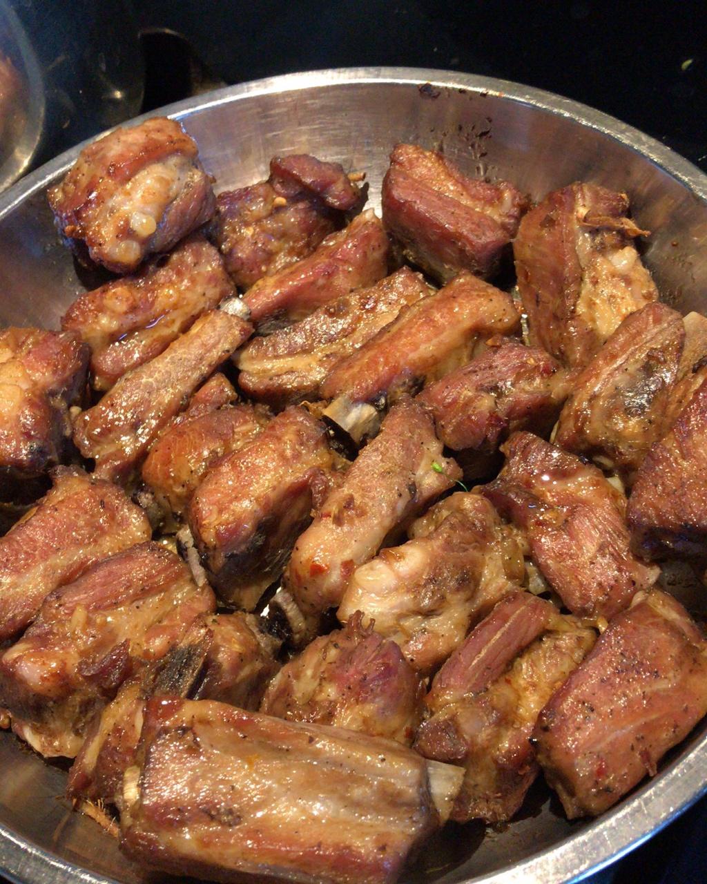 香到骨头里的蒜香排骨（烤箱）