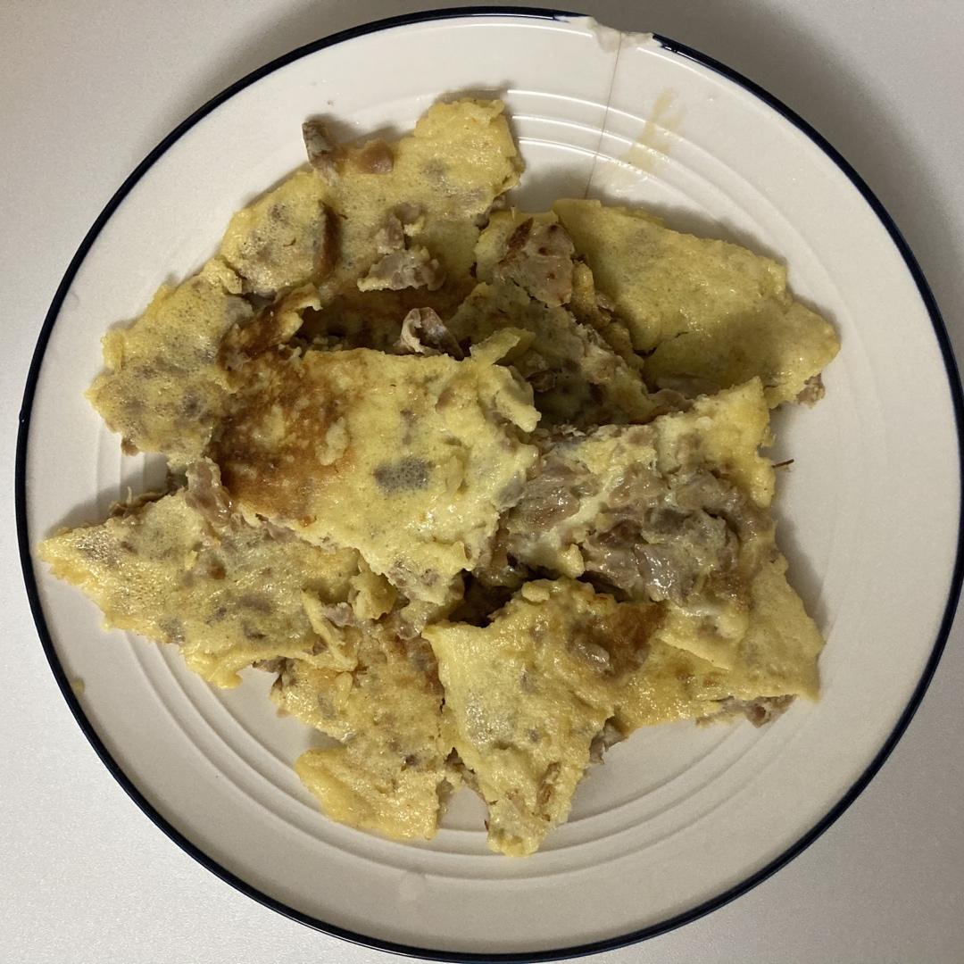 潮汕菜脯煎蛋（萝卜干煎蛋）