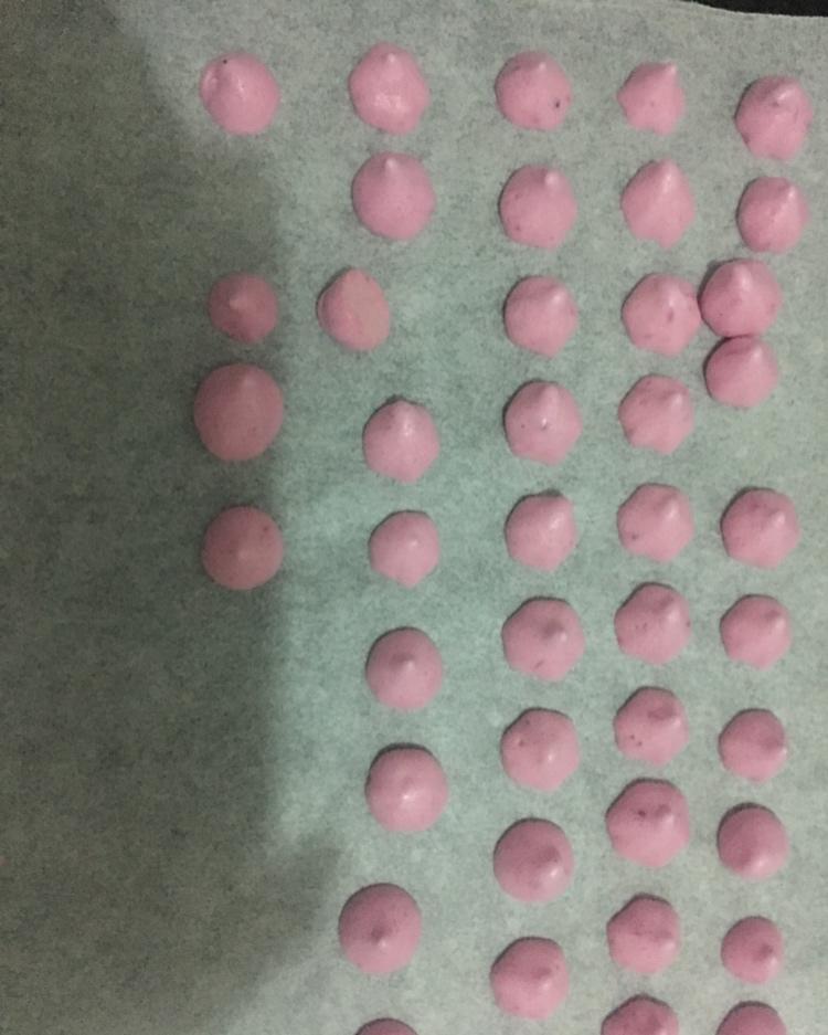 不消泡火龙果溶豆 附翻拌手法视频 蓝莓果蔬泥溶豆 超详细篇