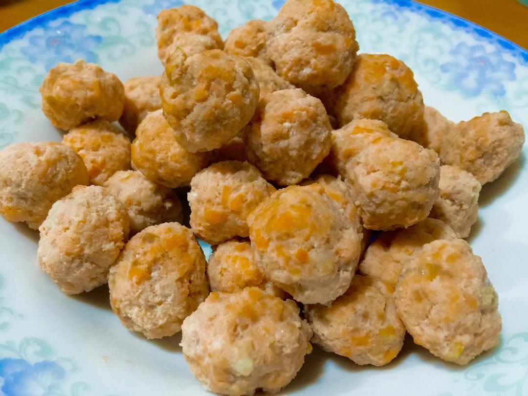 三文鱼米饼（宝宝辅食）