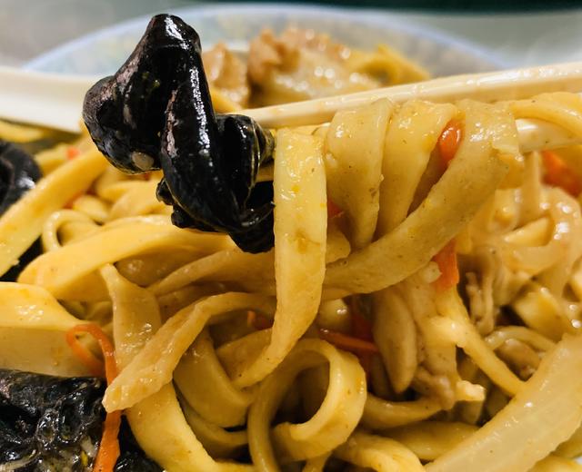 沙茶炒面的做法