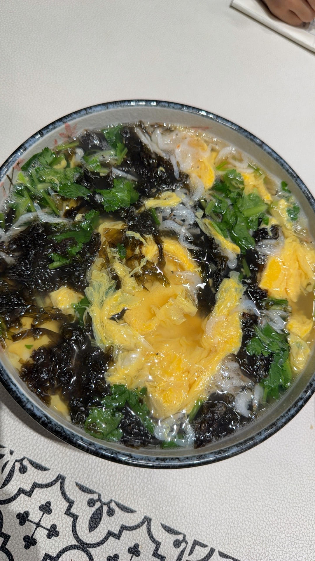 妙招紫菜蛋花汤