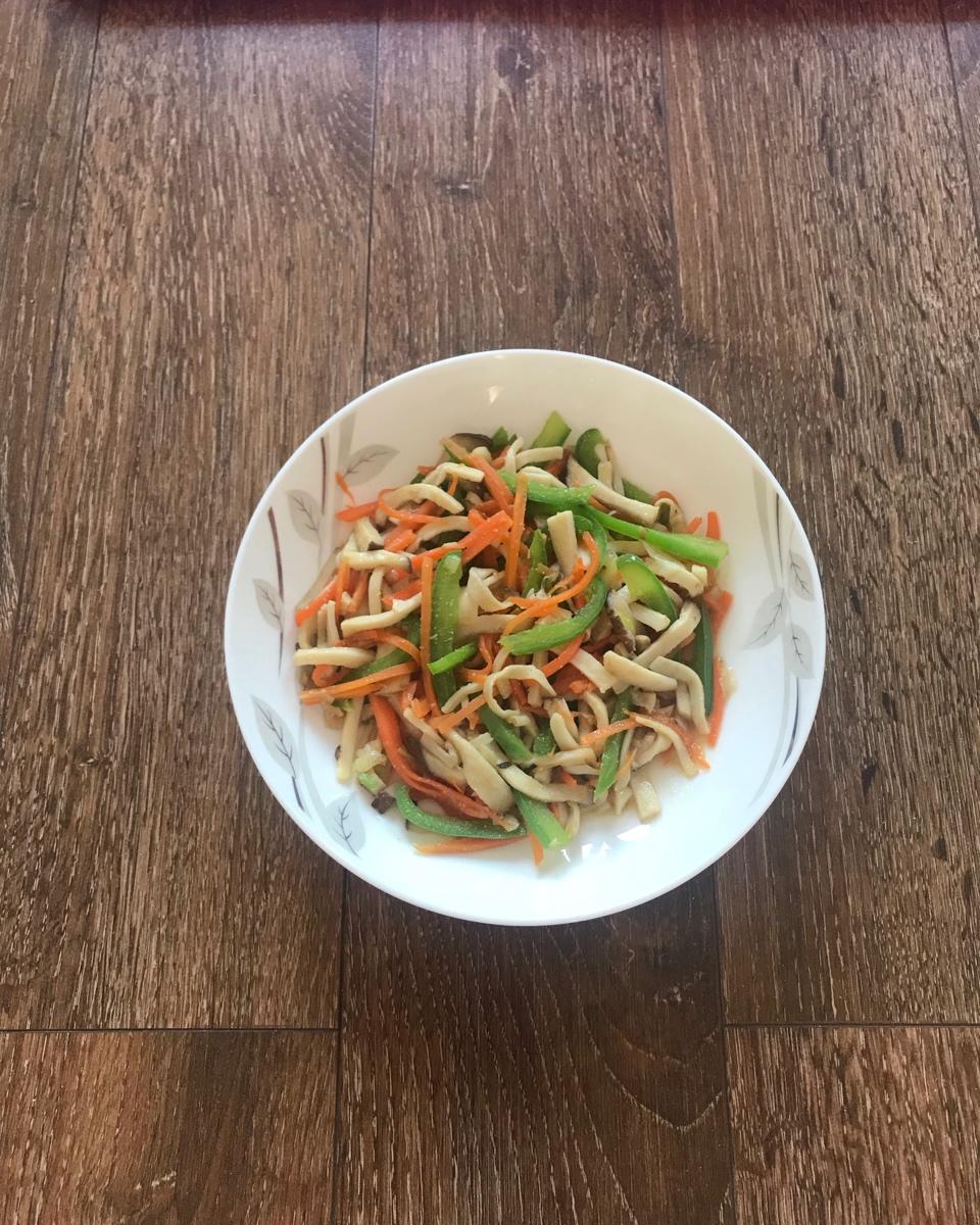爆炒杏鲍菇